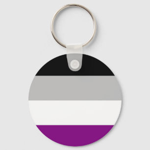 Llavero Bandera del Orgullo Asexual
