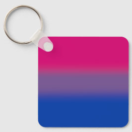 Llavero Bandera del Orgullo Bisexual Gradiente - Bandera B