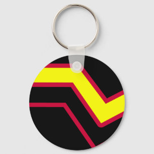 Llavero Bandera del Orgullo de Goma / Látex