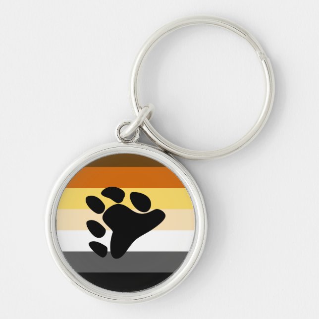 Llavero Bandera del Orgullo de la Hermandad del Oso Intern (Frente)