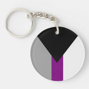 Llavero Bandera del Orgullo Demisexual
