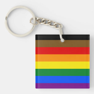 Llavero Bandera del Orgullo Filadelfia LGBTQ