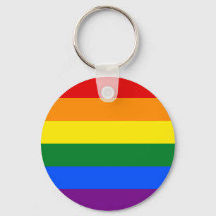 Llavero Bandera del Orgullo Gay Arcoiris LGBT