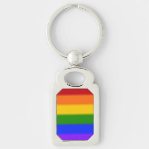 Llavero Bandera del orgullo gay caído