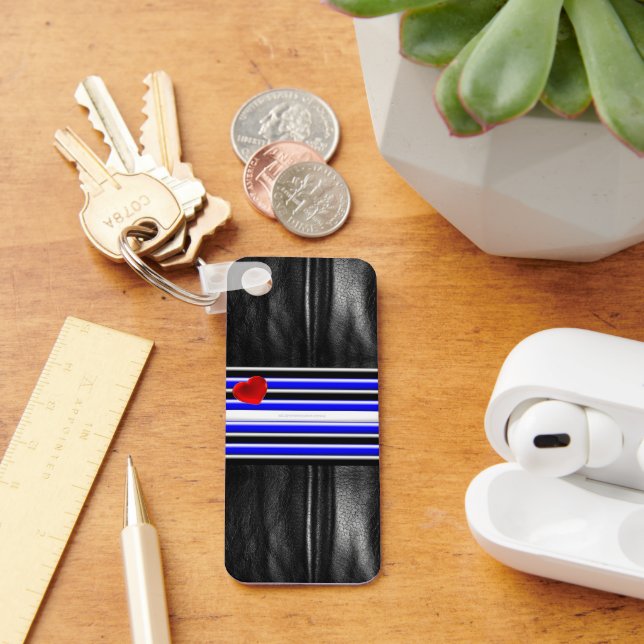 Llavero Bandera del Orgullo Gay de SlipperyJoe negro real  (Escritorio )