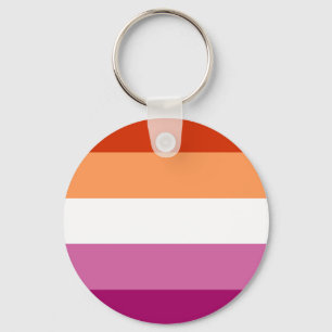 Llavero Bandera del Orgullo Lesbiano LGBTQ
