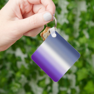 Llavero Bandera del Orgullo Lésbico de Gradiente Butch - B