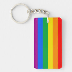 Llavero Bandera del Orgullo LGBTQ+ Arcoíris