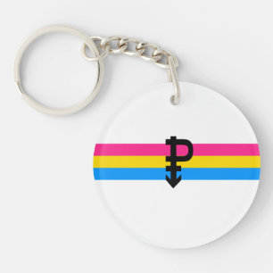 Llavero Bandera del Orgullo Pansexual