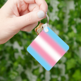 Llavero Bandera del Orgullo Transgénero Gradiente - Bander