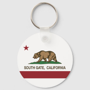 Llavero Bandera del sur de la república de California de