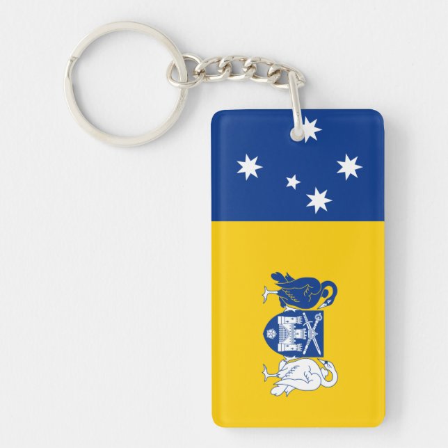 Llavero Bandera del Territorio de la Capital de Australia (Frente)