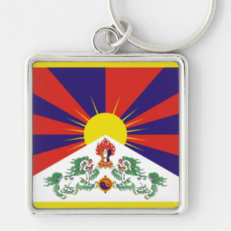 Llavero Bandera del Tíbet Libre