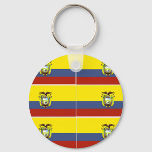 Llavero bandera ecuatoriana