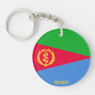 Llavero Bandera eritrea encantadora patriótica