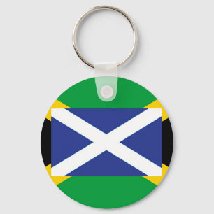 Llavero Bandera escocesa jamaiquina - Jamaica - Escocia