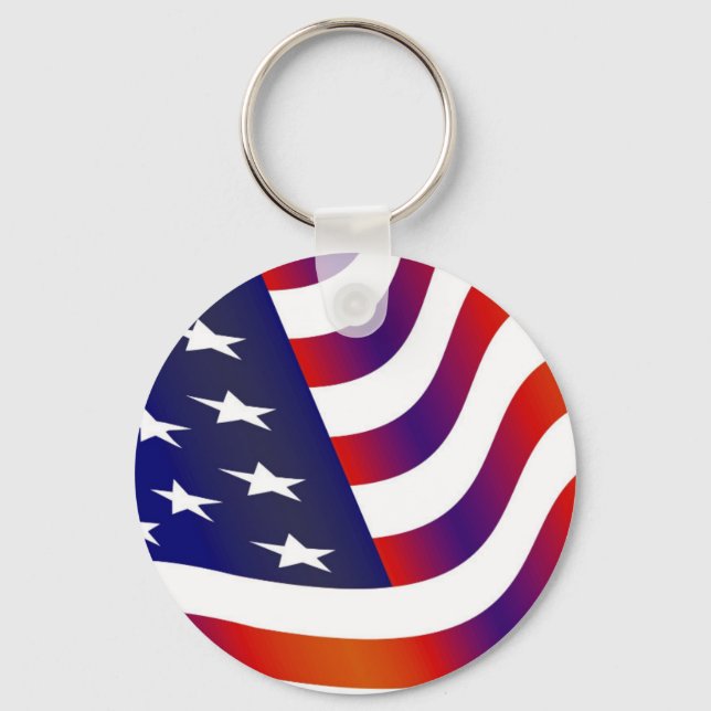 Llavero Bandera estadounidense (Anverso)