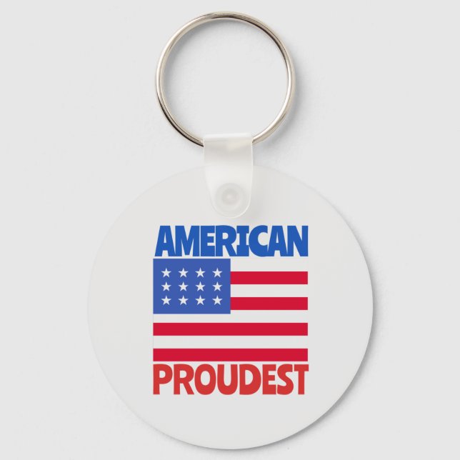 Llavero Bandera estadounidense (Anverso)