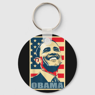 Llavero Bandera estadounidense de Barack Obama: Demostraci