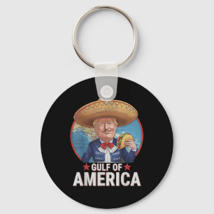 Llavero Bandera Estadounidense Del Golfo Retro De Estados 
