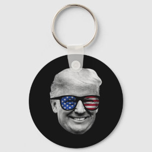 Llavero Bandera Estadounidense Donald Trump 4 De Julio