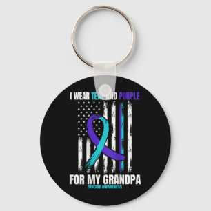 Llavero Bandera estadounidense para la prevención de la to