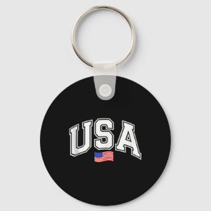 Llavero Bandera Estadounidense Patriótica 4 De Julio De W