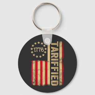 Llavero Bandera estadounidense Tarrifs Americanos 1776