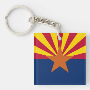 Llavero Bandera Estatal de Arizona