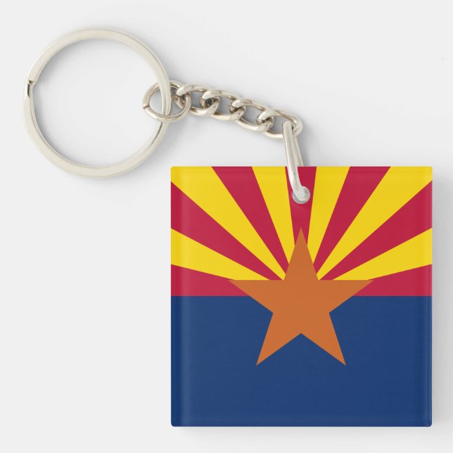 Llavero Bandera Estatal de Arizona (Frente)