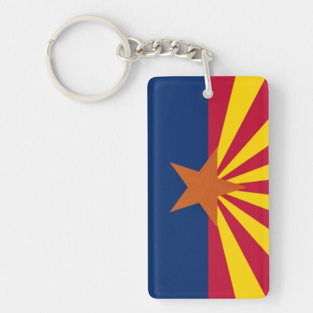 Llavero Bandera Estatal de Arizona (Frente)