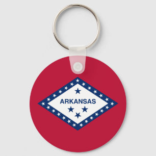 Llavero Bandera estatal de Arkansas