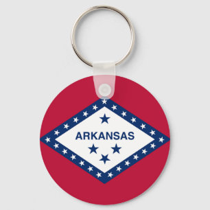 Llavero Bandera estatal de Arkansas