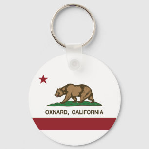 Llavero Bandera Estatal de California Oxnard