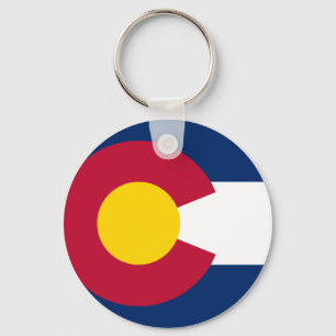 Llavero Bandera Estatal de Colorado