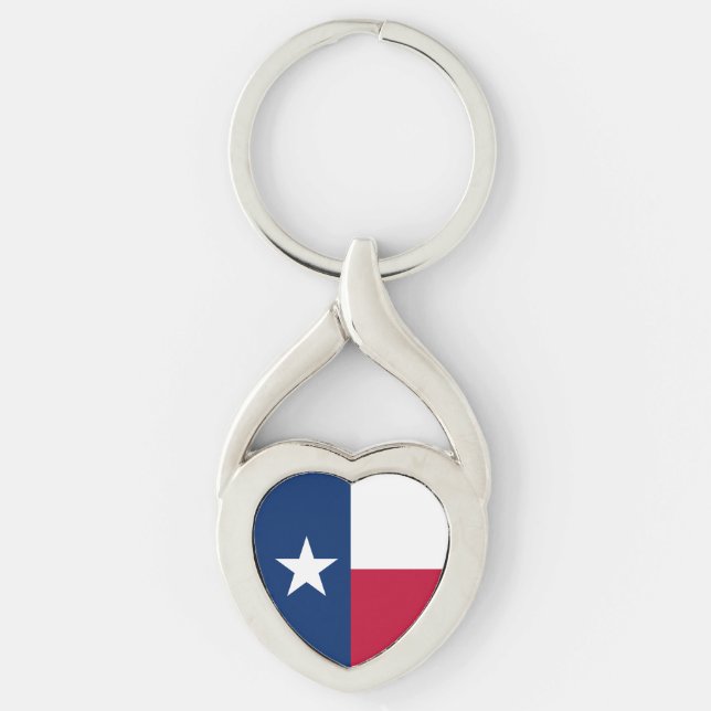 Llavero Bandera Estatal de Texas (Anverso)