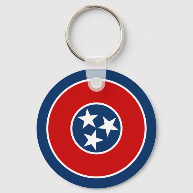 Llavero Bandera Estatal Tennessee (Anverso)