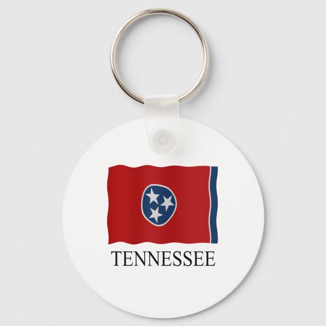 Llavero Bandera Estatal Tennessee (Anverso)