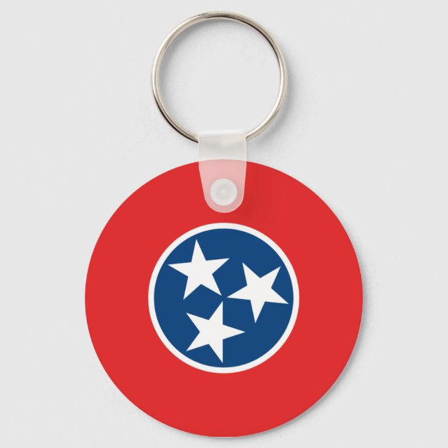 Llavero Bandera Estatal Tennessee (Anverso)