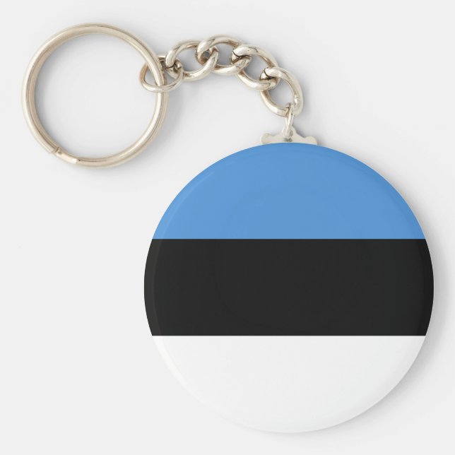 Llavero Bandera estonia (Frente)