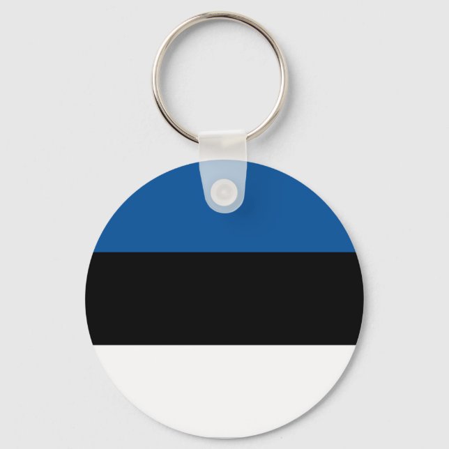 Llavero Bandera estonia (Anverso)
