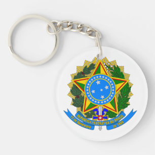 Llavero bandera estrella emblema símbolo escudo de armas p
