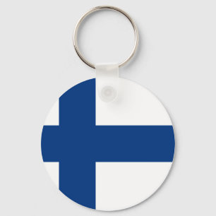 Llavero Bandera finlandesa
