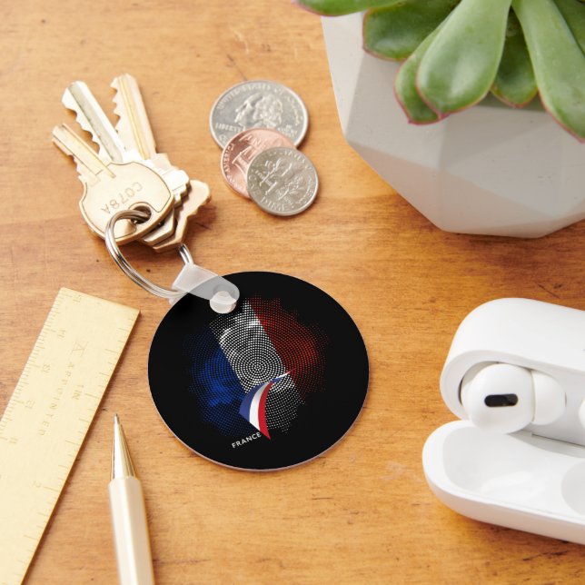 Llavero bandera francesa (Escritorio )