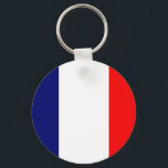 Llavero Bandera francesa<br><div class="desc">Bandera ilustrada de Francia</div>