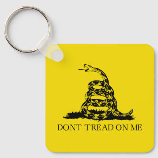 Llavero Bandera Gadsden de serpiente de cascabel: Lucha, R