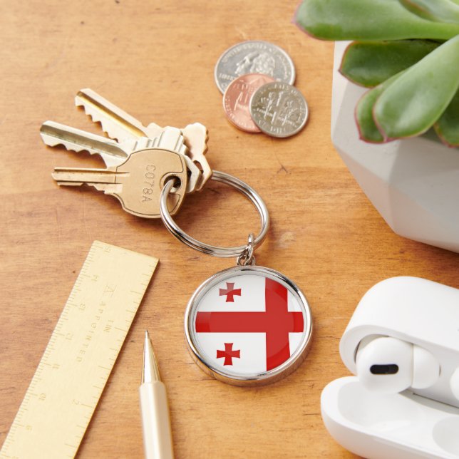 Llavero Bandera georgiana (Escritorio )