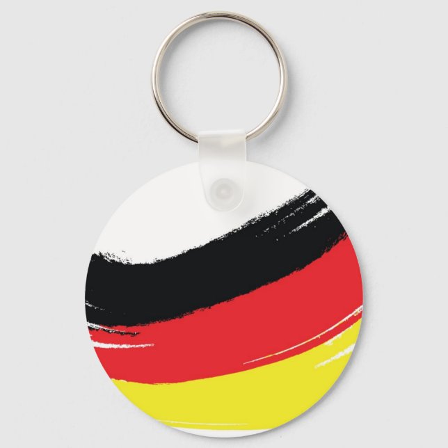 Llavero Bandera germana pintada (Anverso)