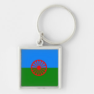 Llavero Bandera gitana oficial Keychain