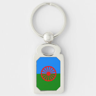 Llavero Bandera gitana oficial Keychain